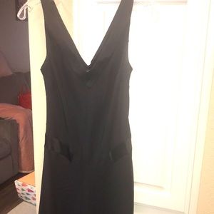 Lauren Ralph Lauren black 100% silk dress